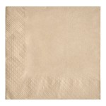EcoChoice WrapNap 2-Ply Natural Kraft 1/4 Fold Dinner Napkin 16 EcoChoice WrapNap 2-Ply Natural Kraft 1/4 Fold Dinner Napkin 16