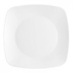 Fineline 2722-WH Renaissance 12 oz. Stemless White Plastic Wine Glass - 48/Case