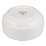 Libbey Slenda 10 oz. Royal Rideau White Stacking Porcelain Bouillon - Sample