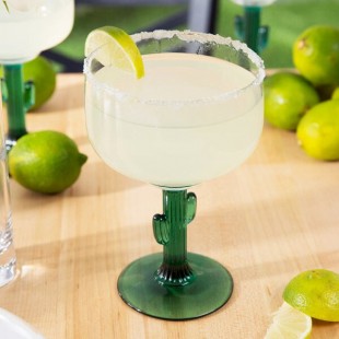 Libbey 16 oz. Cactus Margarita Glass - Sample