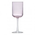 Libbey Linear 13.5 oz. Pink Wine / Cocktail Glass - Sample