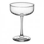 Libbey Linear 13.5 oz. Pink Wine / Cocktail Glass - Sample