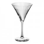 Libbey Linear 13.5 oz. Pink Wine / Cocktail Glass - Sample