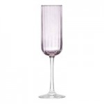 Libbey Linear 13.5 oz. Pink Wine / Cocktail Glass - Sample