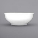 International Tableware Bristol 2-Compartment Bright White Porcelain Bowl with 3 oz. Round Wells - 12/Case International Tableware Bristol 2-Compartment Bright White Porcelain Bowl with 3 oz. Round Wells - 12/Case