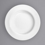International Tableware Bristol 2-Compartment Bright White Porcelain Bowl with 3 oz. Round Wells - 12/Case International Tableware Bristol 2-Compartment Bright White Porcelain Bowl with 3 oz. Round Wells - 12/Case