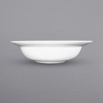 International Tableware Bristol 2-Compartment Bright White Porcelain Bowl with 3 oz. Round Wells - 12/Case International Tableware Bristol 2-Compartment Bright White Porcelain Bowl with 3 oz. Round Wells - 12/Case