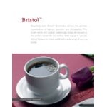 International Tableware Bristol 2-Compartment Bright White Porcelain Bowl with 3 oz. Round Wells - 12/Case International Tableware Bristol 2-Compartment Bright White Porcelain Bowl with 3 oz. Round Wells - 12/Case