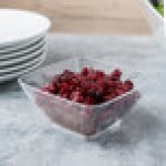 Vollrath V928001 20 oz. Clear Small Square Acrylic Bowl Vollrath V928001 20 oz. Clear Small Square Acrylic Bowl