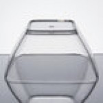 Vollrath V928001 20 oz. Clear Small Square Acrylic Bowl Vollrath V928001 20 oz. Clear Small Square Acrylic Bowl