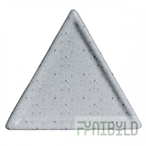 G.E.T. Enterprises DT201-MOD-G Bugambilia Smooth MOD Finish Gray Granite Resin-Coated Aluminum 6