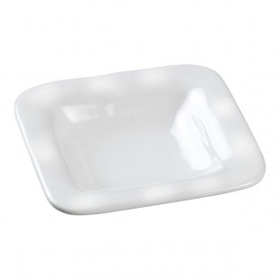 Solia Pasta Ravioli 0.75 oz. Square White Porcelain Mini Dish - 216/Case Solia Pasta Ravioli 0.75 oz. Square White Porcelain Mini Dish - 216/Case