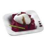 Solia Pasta Ravioli 0.75 oz. Square White Porcelain Mini Dish - 216/Case Solia Pasta Ravioli 0.75 oz. Square White Porcelain Mini Dish - 216/Case