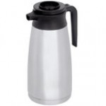 Fetco D037 64 oz. Stainless Steel Insulated Tall Thermal Server Fetco D037 64 oz. Stainless Steel Insulated Tall Thermal Server