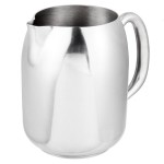 Vollrath 46634 Orion 68 oz. Mirror-Finished Stainless Steel Water Pitcher