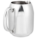 Vollrath 46634 Orion 68 oz. Mirror-Finished Stainless Steel Water Pitcher