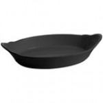 TableCraft CW1720GN 1.3 Qt. Green Oval Au Gratin Dish