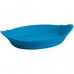 TableCraft CW1720GN 1.3 Qt. Green Oval Au Gratin Dish