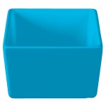 TableCraft CW4024SBL Contemporary Collection Sky Blue 1 Qt. Straight Sided Bowl