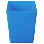 TableCraft CW4024SBL Contemporary Collection Sky Blue 1 Qt. Straight Sided Bowl