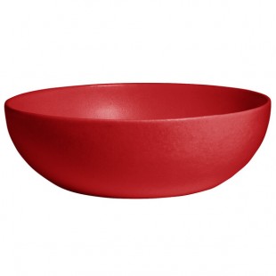G.E.T. Enterprises BRD18CB Bugambilia 15.9 Qt. Classic Textured Finish Cranberry Resin-Coated Aluminum Extra Large Deep Round Bowl G.E.T. Enterprises BRD18CB Bugambilia 15.9 Qt. Classic Textured Finish Cranberry Resin-Coated Aluminum Extra Large Deep Round Bowl