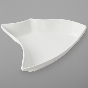 Bon Chef 70008PWHT Futura 64 oz. White Sandstone Finish Cast Aluminum Bowl Bon Chef 70008PWHT Futura 64 oz. White Sandstone Finish Cast Aluminum Bowl