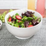 10 Strawberry Street WTR-9RDFTDBWL Whittier 2 Qt. White Round Porcelain Footed Bowl - 8/Case 10 Strawberry Street WTR-9RDFTDBWL Whittier 2 Qt. White Round Porcelain Footed Bowl - 8/Case