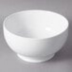 10 Strawberry Street WTR-9RDFTDBWL Whittier 2 Qt. White Round Porcelain Footed Bowl - 8/Case 10 Strawberry Street WTR-9RDFTDBWL Whittier 2 Qt. White Round Porcelain Footed Bowl - 8/Case