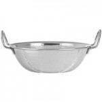 Libbey 6707 Sonoran 52 oz. Hammered Stainless Steel Double Wall Bowl Libbey 6707 Sonoran 52 oz. Hammered Stainless Steel Double Wall Bowl