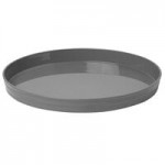 American Metalcraft B10W Del Mar 2.5 Qt. Round White Plastic Stackable Serving Bowl