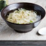 Tuxton GZL-050 TuxTrendz Kona 46 oz. Lava China Ramen Bowl - 12/Case
