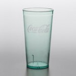 GET 6620-JC 20 oz. Jade Coca-Cola® SAN Plastic Pebbled Tumbler - 72/Case GET 6620-JC 20 oz. Jade Coca-Cola® SAN Plastic Pebbled Tumbler - 72/Case
