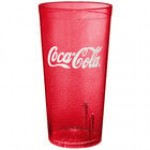 GET 6620-JC 20 oz. Jade Coca-Cola® SAN Plastic Pebbled Tumbler - 72/Case GET 6620-JC 20 oz. Jade Coca-Cola® SAN Plastic Pebbled Tumbler - 72/Case