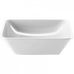 Elite Global Solutions M115R4 Belize Black 4.75 Qt. Round Melamine Bowl