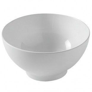 American Metalcraft 85 oz. White Round Melamine Noodle / Ramen Bowl American Metalcraft 85 oz. White Round Melamine Noodle / Ramen Bowl