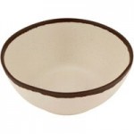 GET B-305-BR Pottery Market 1.5 Qt. Glazed Brown Melamine Bowl with Clay Trim - 12/Case GET B-305-BR Pottery Market 1.5 Qt. Glazed Brown Melamine Bowl with Clay Trim - 12/Case
