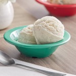 Acopa Foundations 4 oz. Green Narrow Rim Melamine Fruit Dish - 12/Case