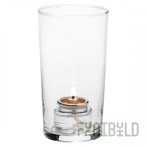 Hollowick SCH400 Cylinder Clear Glass Cafe Votive