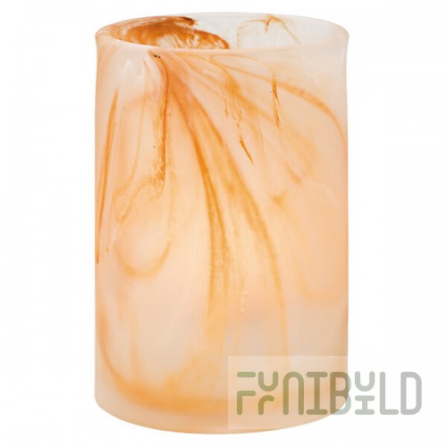 Hollowick 44017CML Wysp Caramel Glass Cylinder Lamp