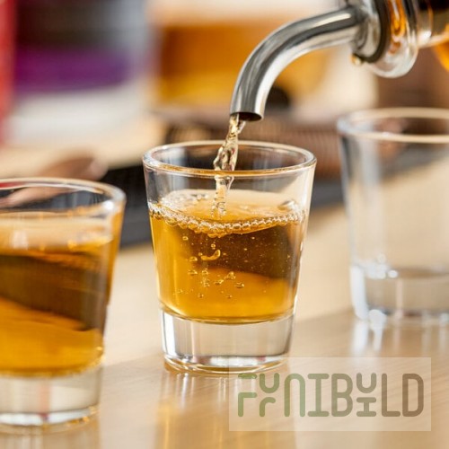 Acopa 1.5 oz. Customizable Shot Glass - 12/Case