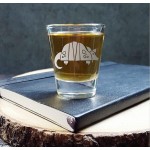 Acopa 1.5 oz. Customizable Shot Glass - 12/Case Acopa 1.5 oz. Customizable Shot Glass - 12/Case