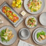 Acopa Apollo 28 oz. Matte Gray and Black Melamine Bowl - 12/Pack