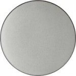 Acopa Apollo 28 oz. Matte Gray and Black Melamine Bowl - 12/Pack