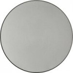 Acopa Apollo 28 oz. Matte Gray and Black Melamine Bowl - 12/Pack