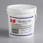 Brill 18 lb. Diced Apple Pie Filling Brill 18 lb. Diced Apple Pie Filling