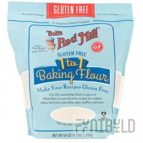Bob's Red Mill 4 lb. Gluten-Free 1-to-1 Baking Flour