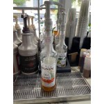 Monin Premium Salted Caramel Flavoring Syrup 1 Liter - 4/Case