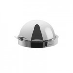 Spring USA Rondo 9.875 Qt. Full Size Built-In Chafer with Insert Pan, Electric Heating, and Chrome Accents - 110-120V, 700W 2546-6A