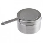 Vollrath T3605 D-Lux 7 Qt. Round Stainless Steel Dripless Roll Top Chafer Vollrath T3605 D-Lux 7 Qt. Round Stainless Steel Dripless Roll Top Chafer
