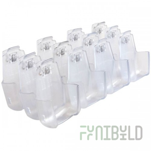 LRS Alpha Staff Pager Belt Clip Holder - 12/Set